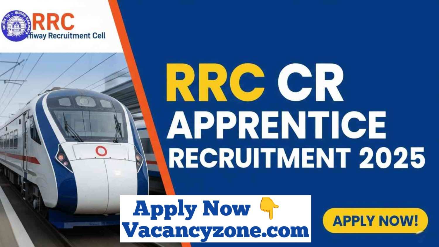 Railway RRC CR Apprentice Recruitment 2025