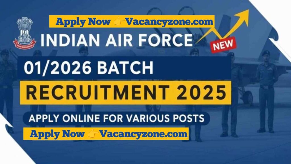 AFCAT 01/2026 Batch Online Form 2025